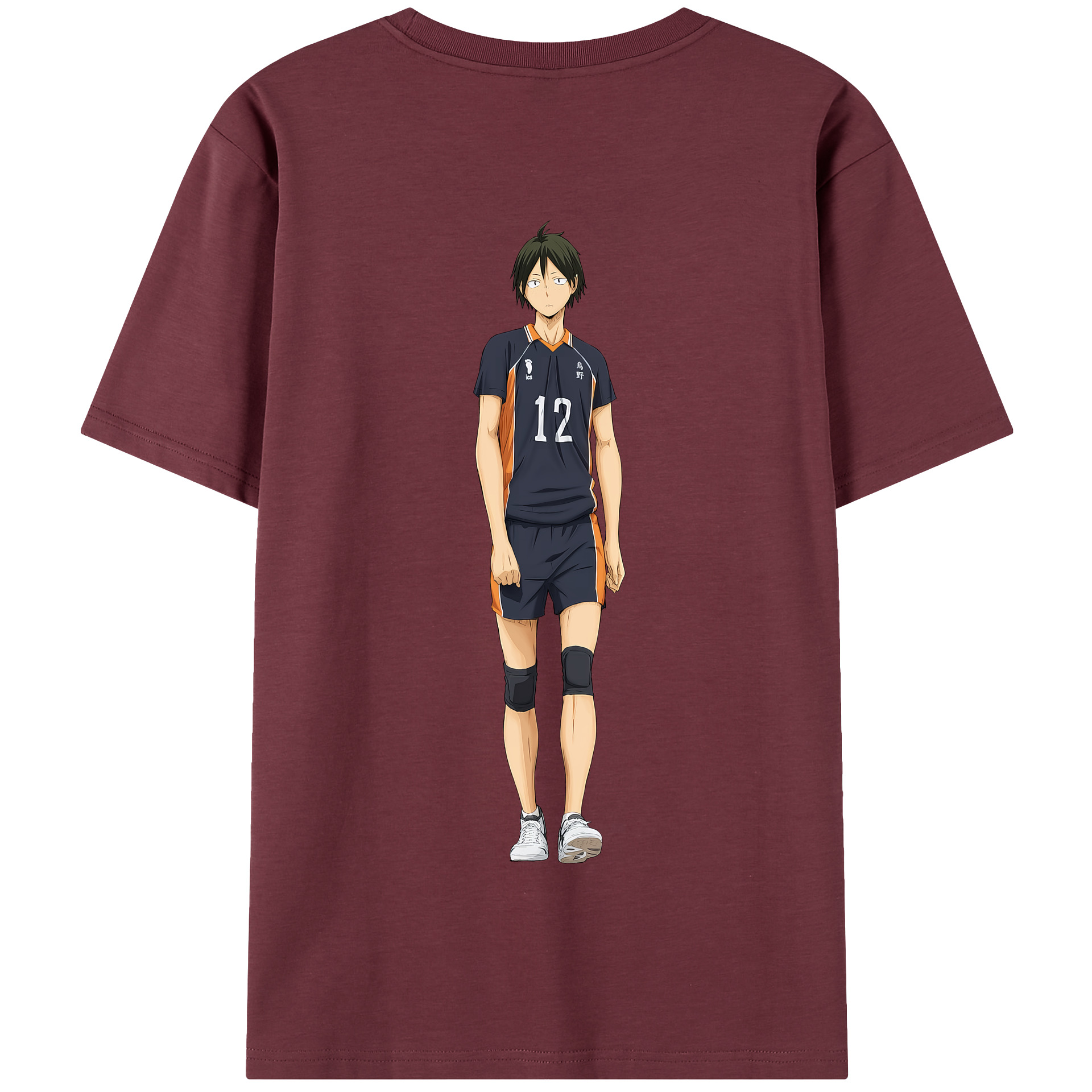 （画像用） ハイキュー!! Haikyu!! 綿100％半袖Tシャツ（背面プリント）